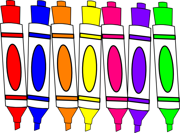 600x442 Marker Clipart Crayola Marker