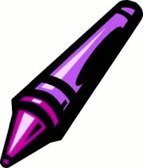 204x240 Violet Crayons Clipart, Explore Pictures