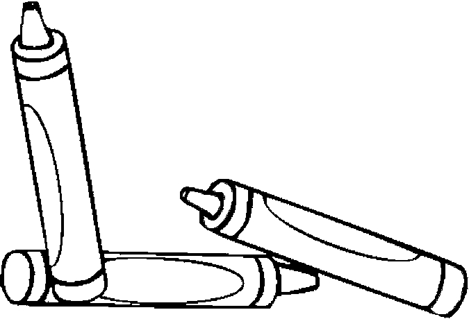 675x460 Image Of School Supplies Clipart Black And White