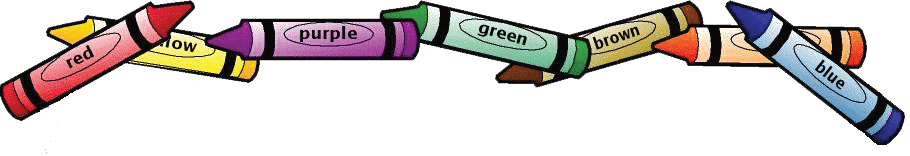 910x156 Crayons Border Clipart