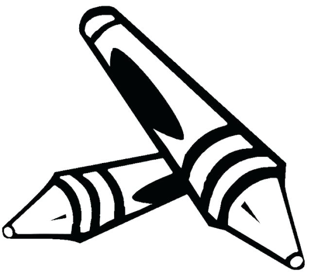 640x571 Crayon Coloring Pages Exquisite Design Crayola Color Pages Best