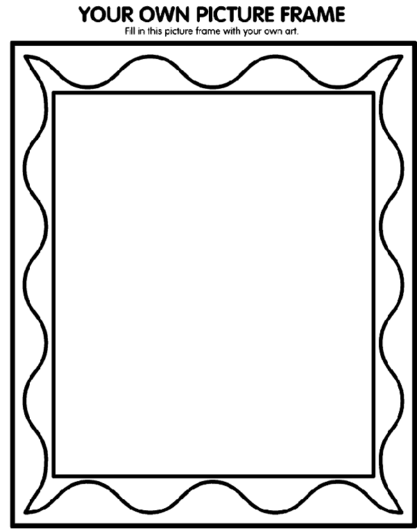 601x762 Printable Picture Frames Templates Your Own Picture Frame