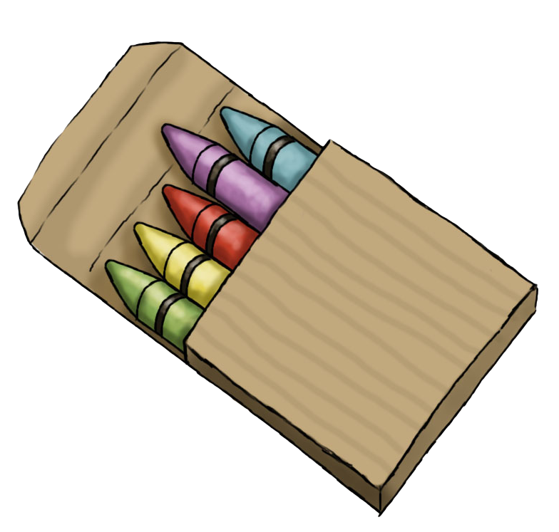 784x747 Cute Crayons Clip Art Clipart