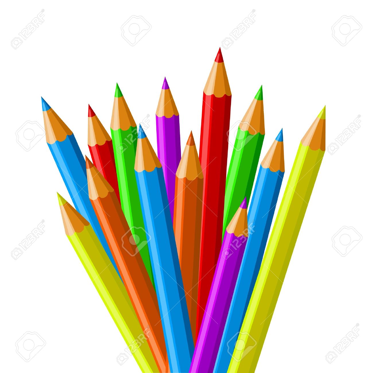 1300x1300 Crayon Clipart Pecil
