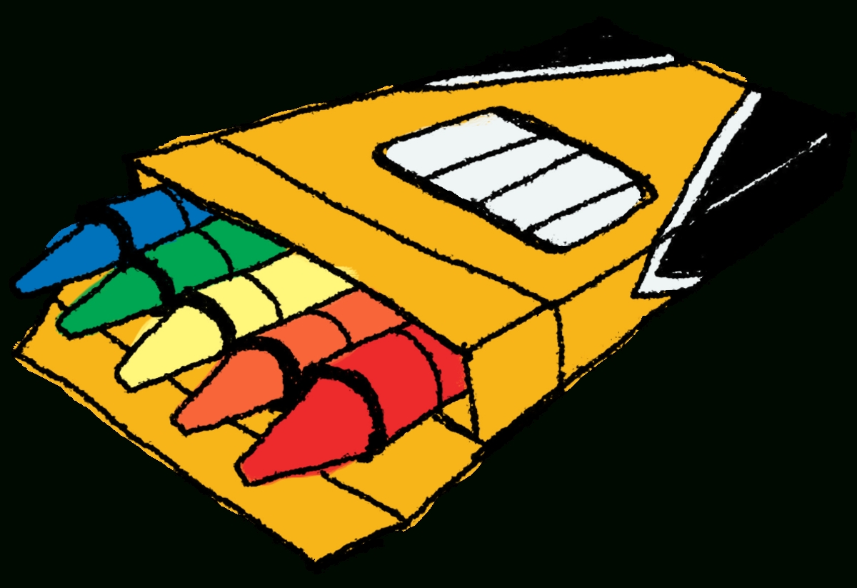 1200x823 Crayon Clipart Letters Example