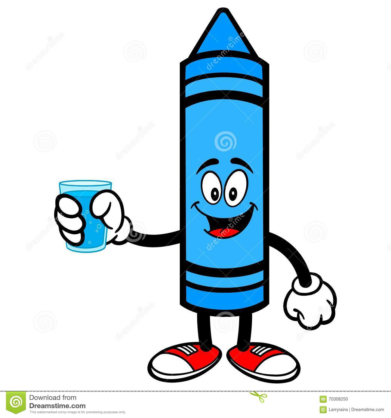 1300x1390 Blue Crayon Clipart