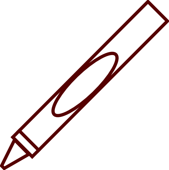 594x596 Clip Art Crayons Chadholtz