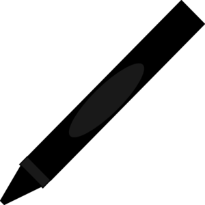 300x300 Black Crayons Clipart, Explore Pictures