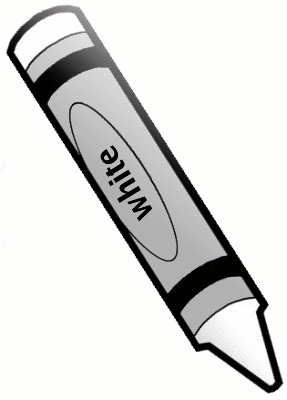 287x400 Crayon Black And White Clipart