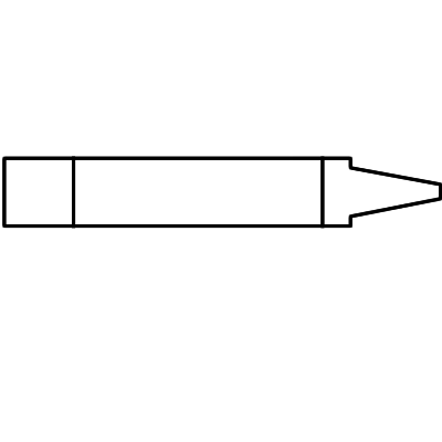 400x400 Crayon Clipart Outline
