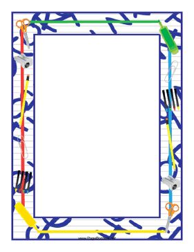 281x364 Crayon Clipart Classroom Borders