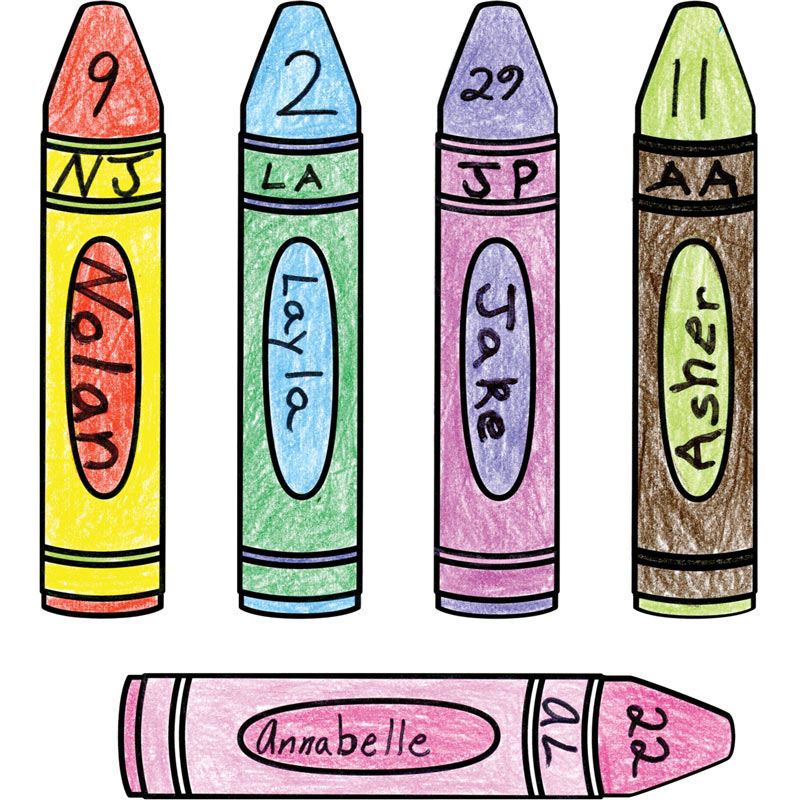 800x800 Ready To Decorate Crayons