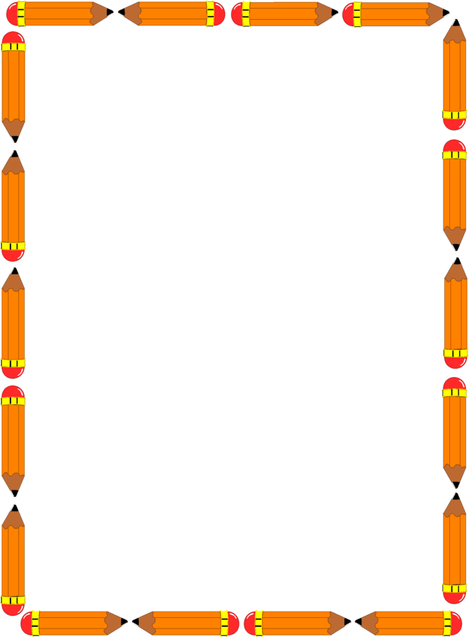 662x900 Crayon Clipart Border Cliparts