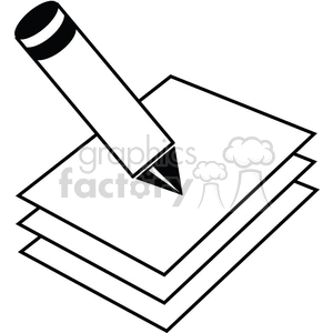 Crayons Clipart Black And White