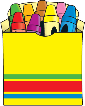 296x367 Clip Art Crayons