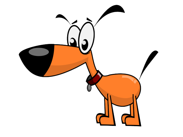 640x480 Free Cartoon Dog Clip Art