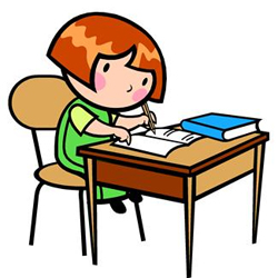 250x250 Desk Clipart Creative Writing