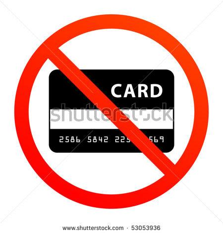 450x470 Credit Card Signs Clip Art