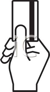 164x300 Art Image An Icon Of A Hand Holding A Credit Card