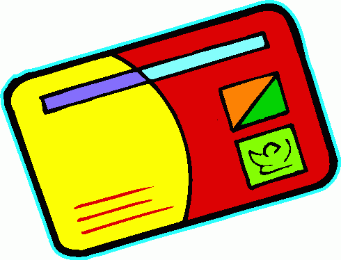 490x374 Credit Card Clipart Kid
