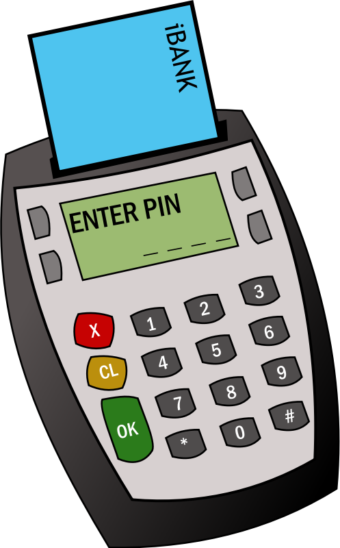 497x800 Free Credit Card Machine Clipart