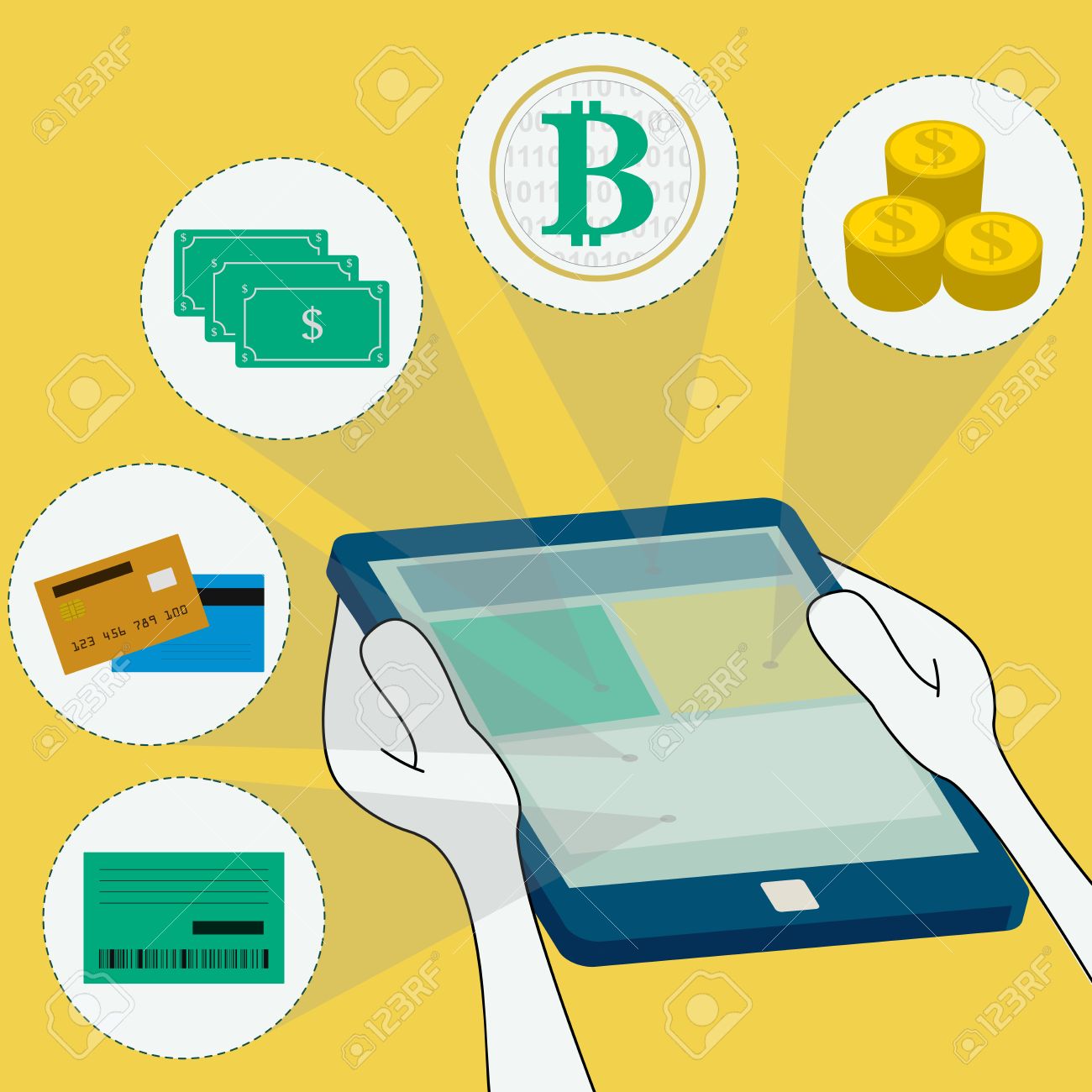 1300x1300 Online Payment Methods Money, Virtual Currency, Bank, Credit