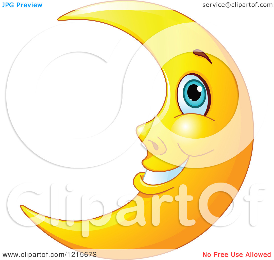 1080x1024 Vintage Crescent Moon Clipart