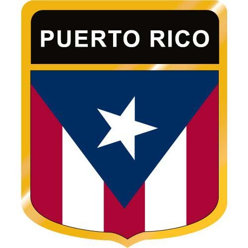 500x500 Puerto Rico Flag Crest Clip Art
