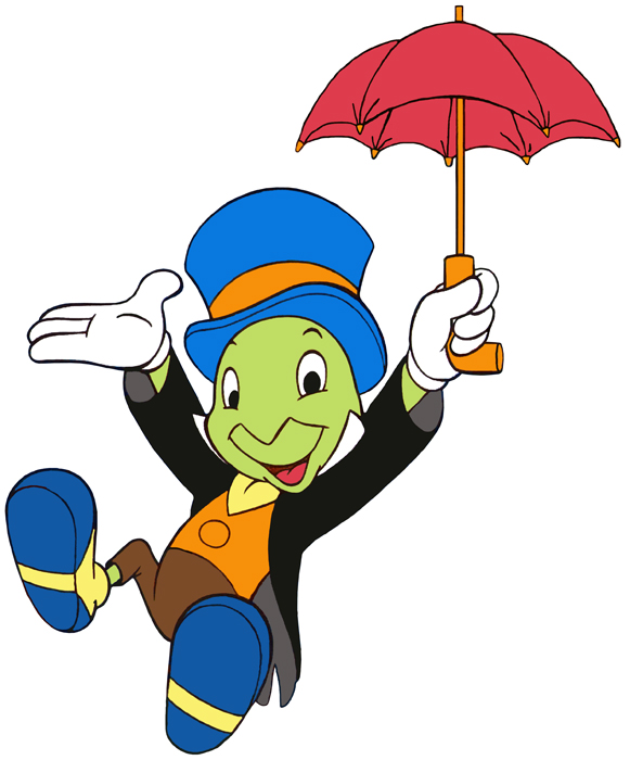 581x700 Jiminy Cricket With Wand Clipart