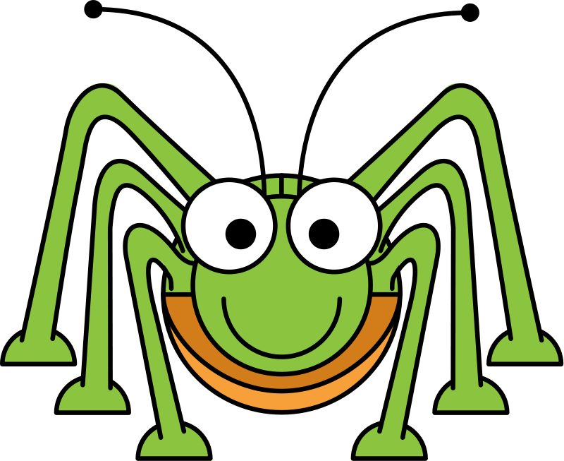 800x653 Cricket Clipart Cartoon