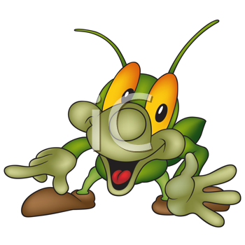 350x350 Royalty Free Cricket Clip Art, Insect Clipart