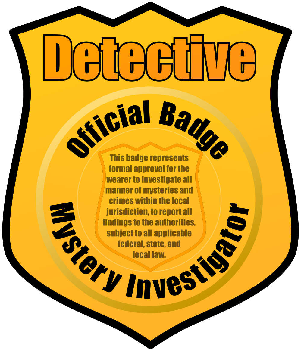 999x1166 Free Detective Badge Clip Art
