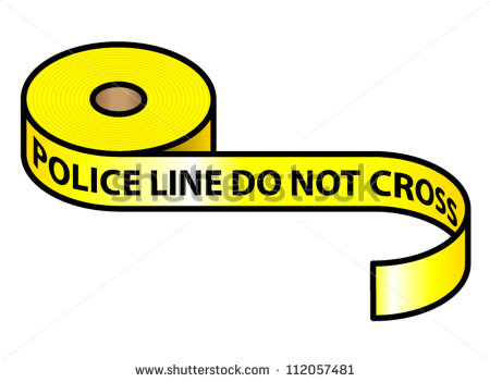 450x351 Crime Tape Clipart 2021265