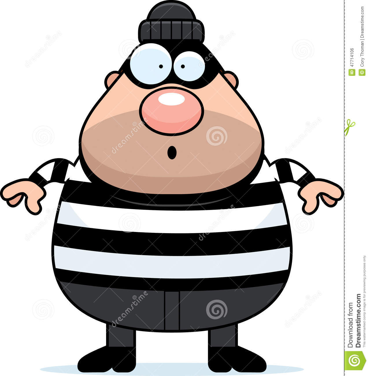 1280x1300 Cartoon Robber Clipart