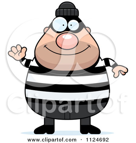 450x470 Clipart Robber