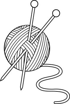 236x347 Free Clipart Knitting Needles And Sewing Items