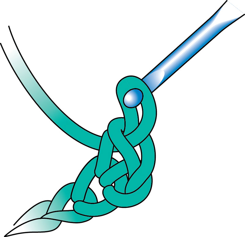 800x774 How To Single Crochet Red Heart