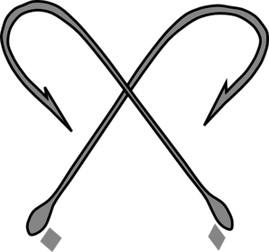 298x279 Black Hook Cliparts 180959