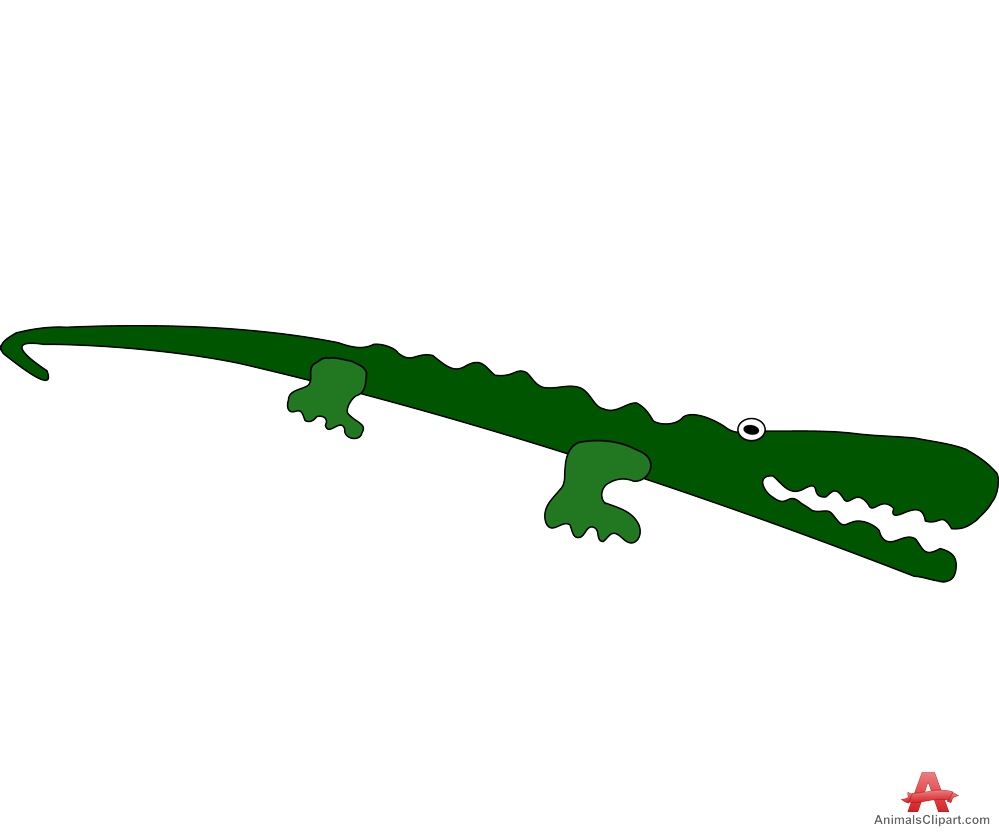 999x833 Long Alligator Clipart Free Design Download