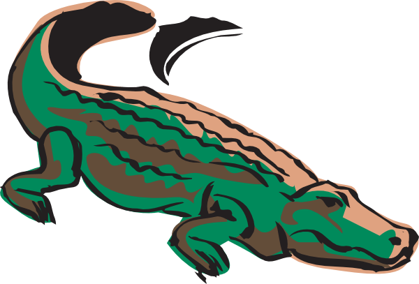 600x407 Crocodile Cliparts