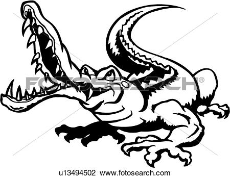 450x349 Crocodile Clipart Wild Animal