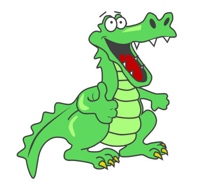 430x388 Crocodile Free Alligator Clip Art Clipart Images 2 Clipartcow