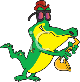 340x350 Royalty Free Crocodile Clip Art, Reptile Clipart
