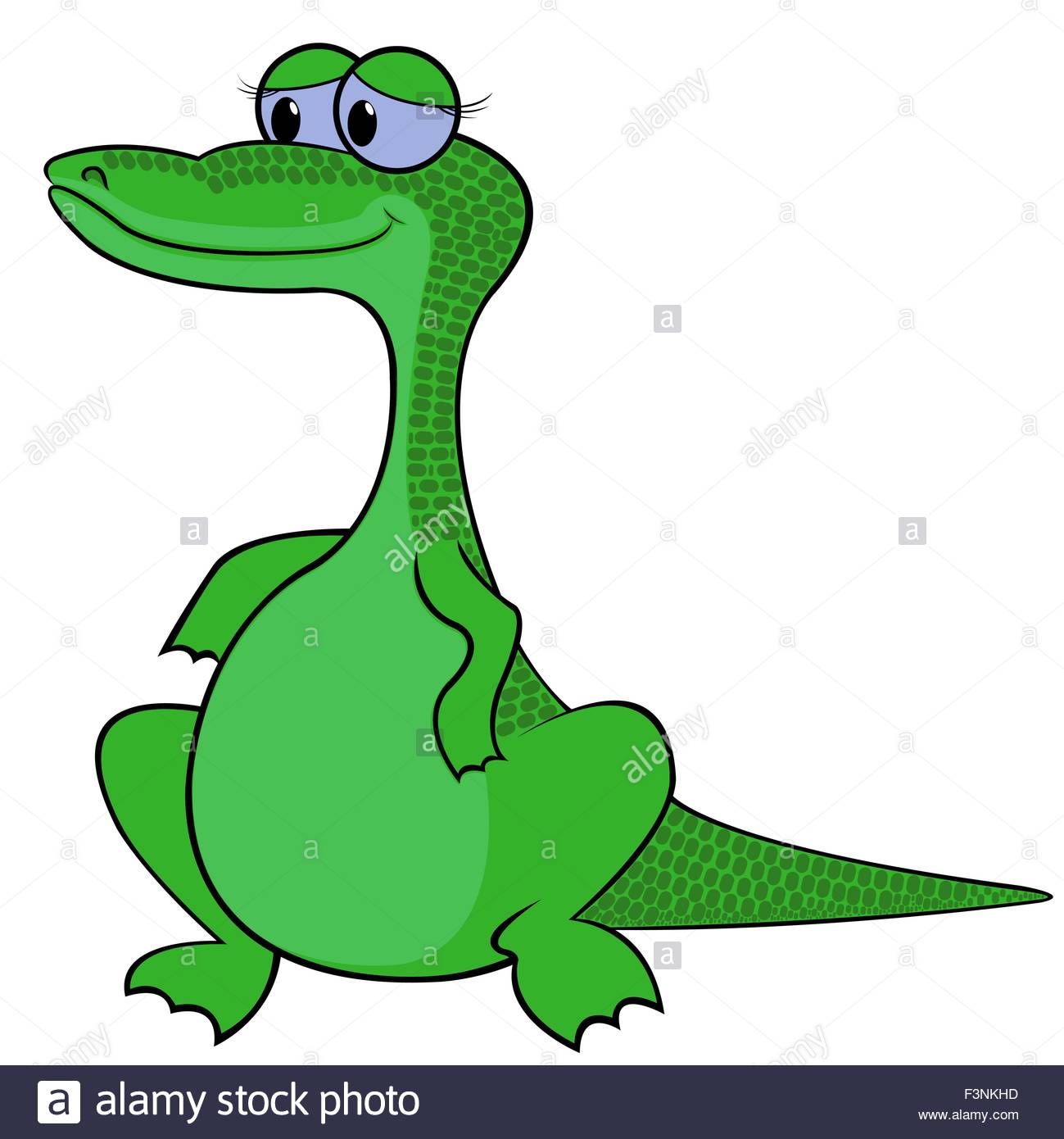 1299x1390 Crocodile Isolated On White Background. Hand Drawing Cartoon