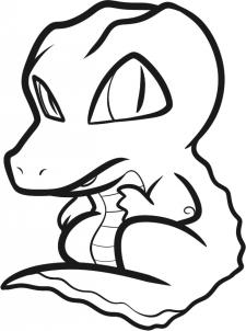 225x302 Drawn Crocodile Kid