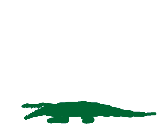 555x467 Crocodile Outline Clipart Panda