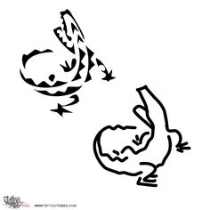 236x236 Alligator Outline Cute Alligator Outline Crocodile Tattoo
