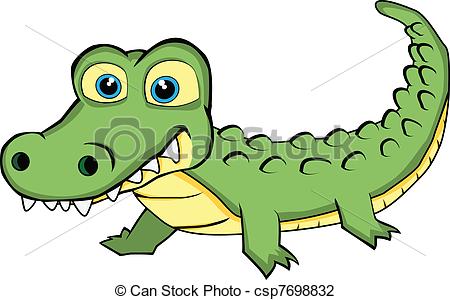 450x300 Clipart Crocodile