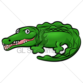 325x325 Crocodile Or Alligator Cartoon Gl Stock Images