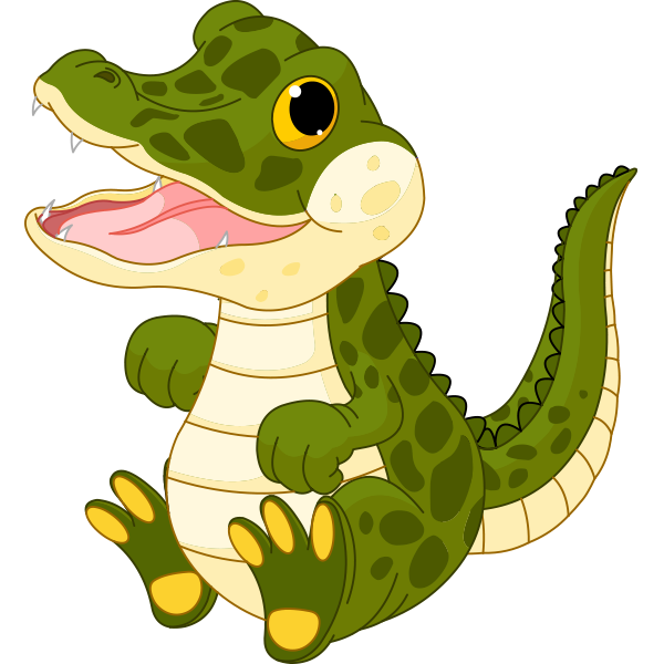 600x600 Little Crocodile Crocodile, Clip Art And Scrapbook
